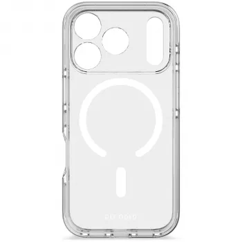 Decoded DropTec Transparent Back Cover do Apple iPhone 17 Pro z MagSafe