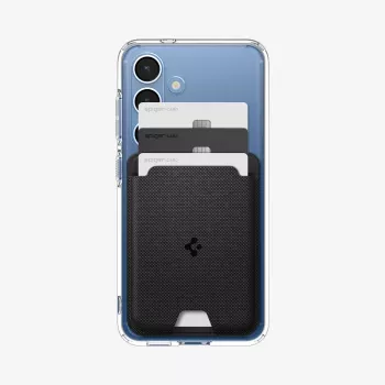 SPIGEN Urban Fit Wallet MagSafe Magnetic Card Holder dla Galaxy S Czarny