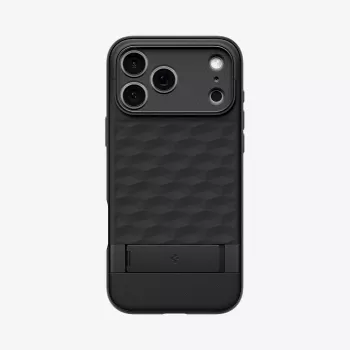 Spigen Parallax S MAG MagSafe Case do iPhone 17 Pro, Matte Black