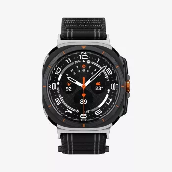 SPIGEN Rugged Armor Pro Band do Samsung Galaxy Watch Ultra 2024/2025 (47 mm) Czarny