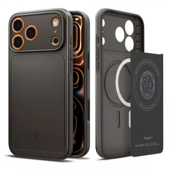 Spigen Thin Fit Mag MagSafe Case do iPhone 17 Pro Max (Gunmetal)
