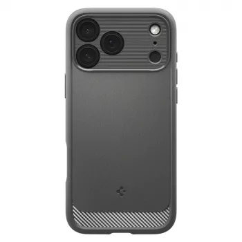 Spigen Rugged Armor Mag MagSafe Etui iPhone 17 Pro Szary