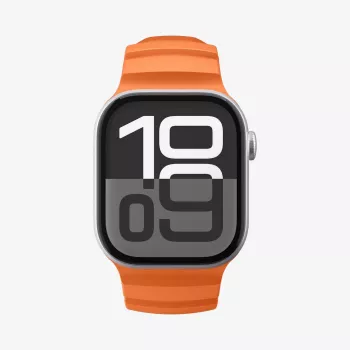 Spigen WBS2 Pasek do Apple Watch z Zintegrowanym Etui dla Apple Watch 8/9/10/11/SE/Ultra (44/45/46/49mm) Pomarańczowy