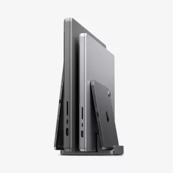 SPIGEN LD208S4 Pionowa Podstawka pod Laptopa Space Grey