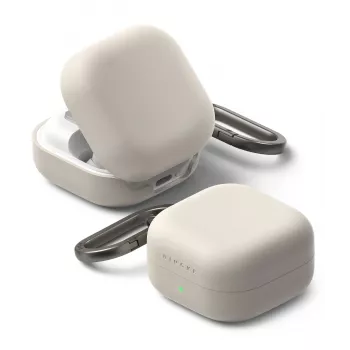 Ringke Silikonowe etui do Samsung Galaxy Buds 4 / 4 Pro - Stone