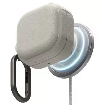 RINGKE ONYX Magnetic MagSafe Case do Samsung Galaxy Buds 4 / 4 Pro, Warm Grey