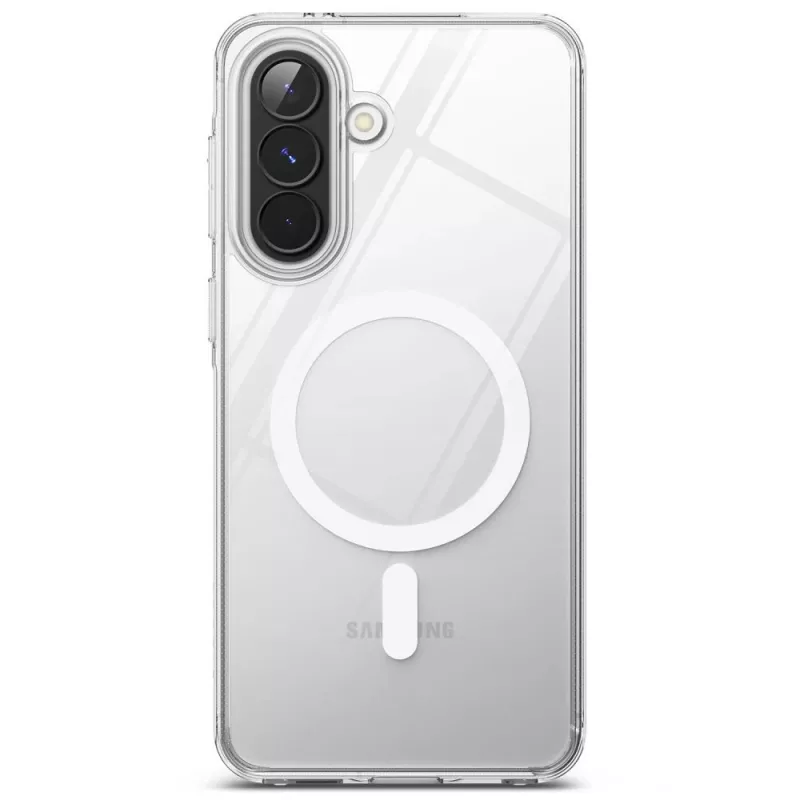 Etui Ringke Fusion Magnetic MagSafe do Samsung Galaxy A57 5G, przezroczyste