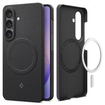 SPIGEN AirSkin Aramid Mag MagSafe Case do Samsung Galaxy S26 Czarny