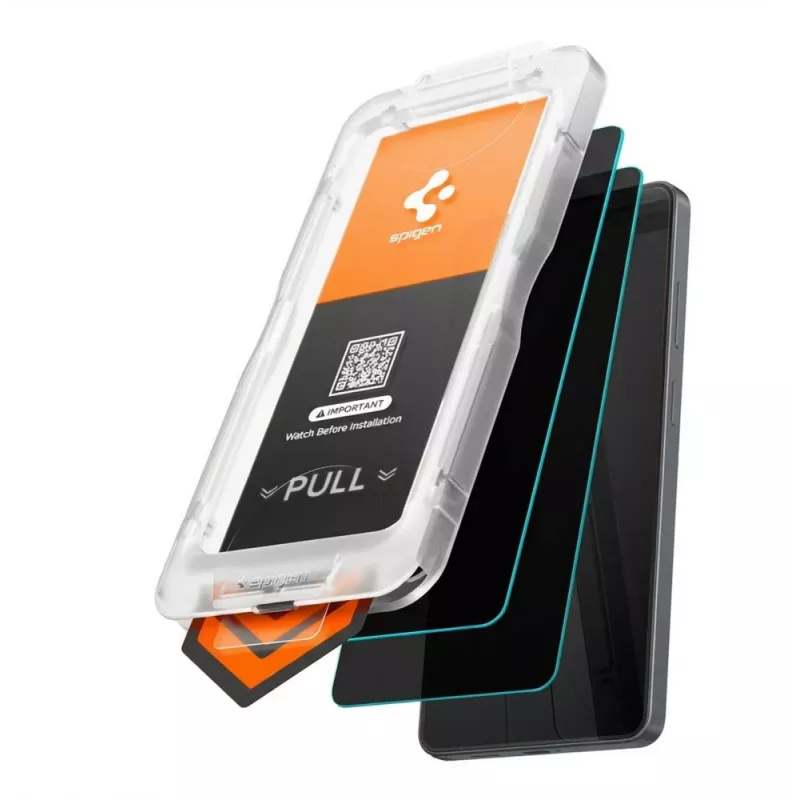 Spigen Glas.TR EZ Fit Pro AC HD szkło hartowane szkło ochronne na ekran do Samsung Galaxy S26, 2-pak, czarny