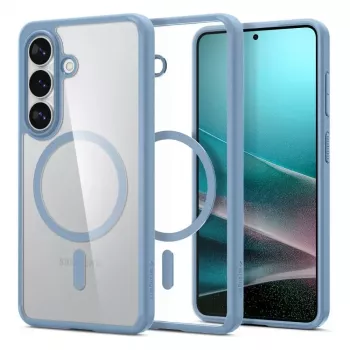 Spigen Ultra Hybrid Mag MagSafe Case do Samsung Galaxy S26+ - Crystal Clear Blue