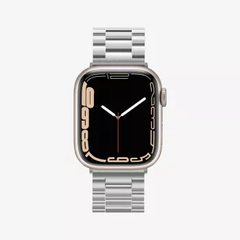 Spigen Modern Fit Link Bracelet for Apple Watch 42/44/45/49mm - Silver