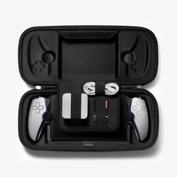 Spigen Rugged Armor Pro Case for Sony PlayStation Portal - Czarny