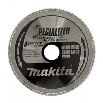 Makita Specialized EFFICUT Tarcza do Piły Tarczowej do Drewna i Metalu, 185mm, 60 Zębów