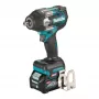 Makita TW008GM201 Akumulatorowy klucz udarowy 1/2 cala kwadrat 1100 Nm 170 mm 2 baterie, ładowarka w zestawie