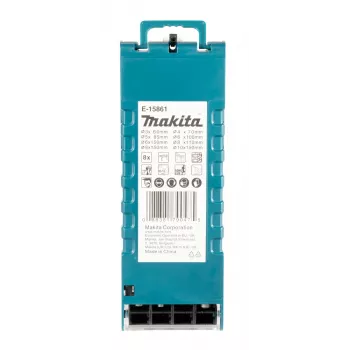 Zestaw wierteł udarowych SDS-Plus Makita E-15861, 8-częściowy, z węglików spiekanych