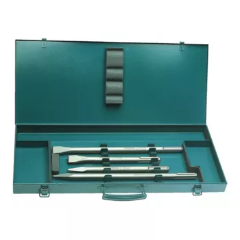 Zestaw przecinaków Makita płaski, szpiczasty 4 sztuki 24 mm SDS-Max długość 280 mm, 400 mm do Makita DHR243, DHR243