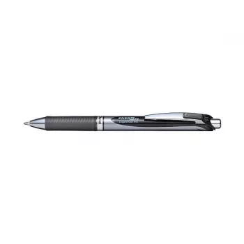 Pentel EnerGel BL80-AX Żelowy Długopis Kulkowy 0,5mm Igłowa Końcówka Chowany Czarny Tusz