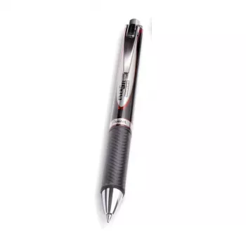 Pentel EnerGel Żelowy Długopis Kulkowy 0,35mm Czerwony Dokumentoodporny