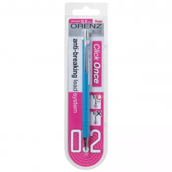 Ołówek automatyczny Pentel Orenz niebieski B 0,2 mm