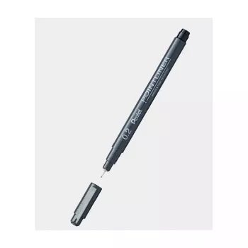 Pentel Fineliner Pigment 0.3 mm Black