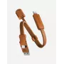 ENERGEA Sheath Key 2-in-1 USB-C na USB-C/USB-A Kabel 15cm Pomarańczowy