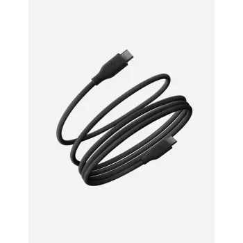 ENERGEA Helix 60 USB-C do USB-C Kabel magnetyczny 1.5m Czarny