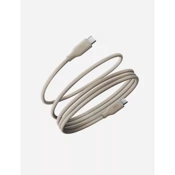 ENERGEA Helix 60 USB-C do USB-C Kabel magnetyczny 480Mbps 60W 1.5m Natural