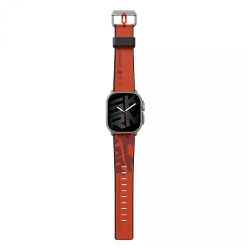 Pasek Skinarma Spunk do Apple Watch 49mm Pomarańczowy