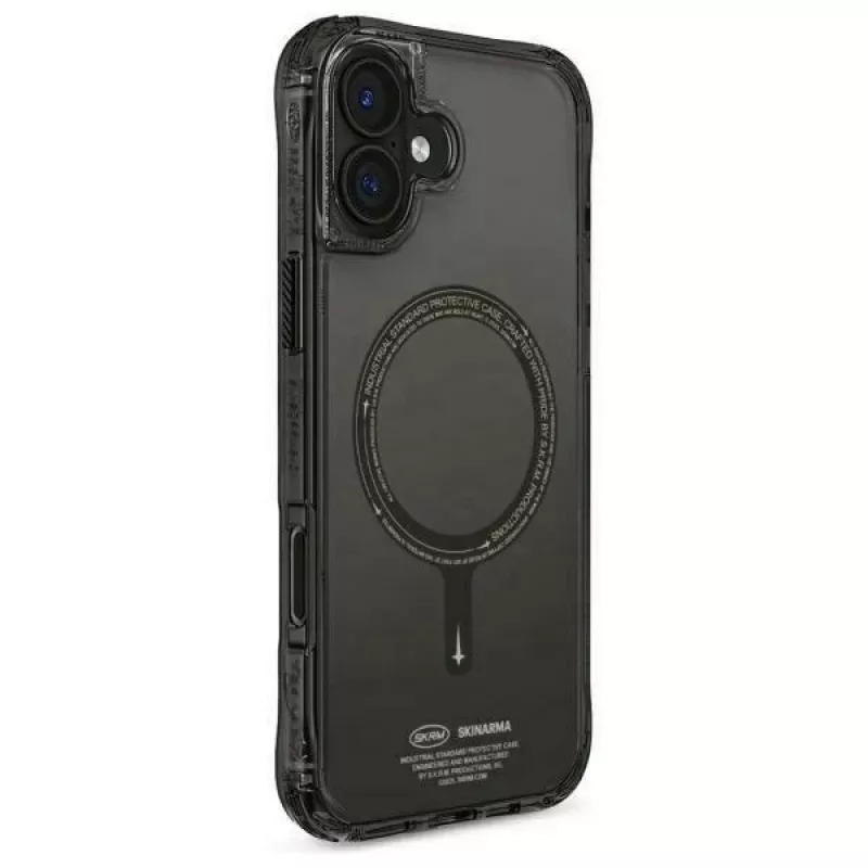 SKINARMA Saido Magnetic Case do Apple iPhone 16 Plus 6.7 cala Czarny