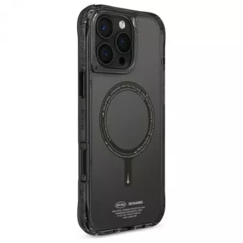 Etui Skinarma Saido do iPhone 16 Pro 6,3 cala, ładowanie magnetyczne, czarne