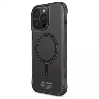 Etui Skinarma Saido do iPhone 16 Pro 6,3 cala, ładowanie magnetyczne, czarne