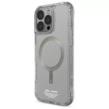 Etui Skinarma Saido do iPhone 16 Pro 6,3 cala z ładowaniem magnetycznym Titanium