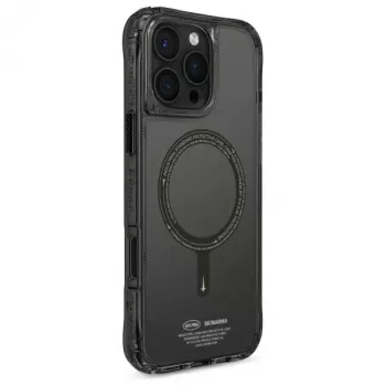 Etui Skinarma Saido do iPhone 16 Pro Max 6,9 cala, ładowanie magnetyczne, czarne