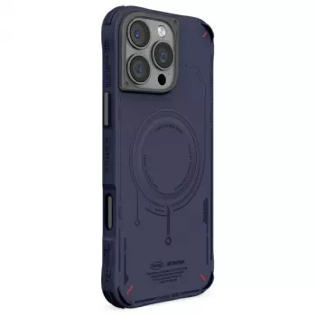 SKINARMA Mecha Case do iPhone 16 Pro 6.3 cala Ładowanie magnetyczne Granatowy