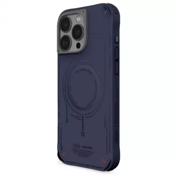 SKINARMA Mecha Case do iPhone 16 Pro 6.3 cala Ładowanie magnetyczne Granatowy