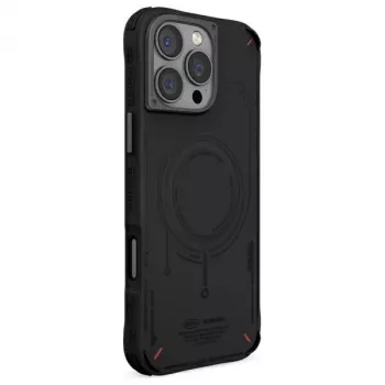 SKINARMA Mecha Case do Apple iPhone 16 Pro Max 6.9 cala, ładowanie magnetyczne, czarny