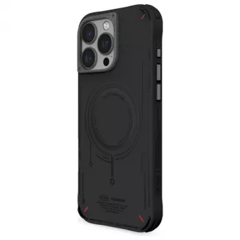 SKINARMA Mecha Case do Apple iPhone 16 Pro Max 6.9 cala, ładowanie magnetyczne, czarny