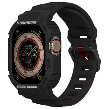 Skinarma Mecha 2in1 Case and Strap for Apple Watch Ultra 49mm - Black