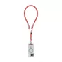 Skinarma Dyno Ve 2-w-1 Smycz do telefonu z kablem USB-C, 30 cm, czerwony