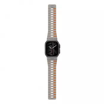 Pasek Skinarma Gemini do Apple Watch 49/46/45/44 mm Szary