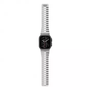 Pasek Skinarma Gemini do Apple Watch 49/46/45/44 mm Chalk