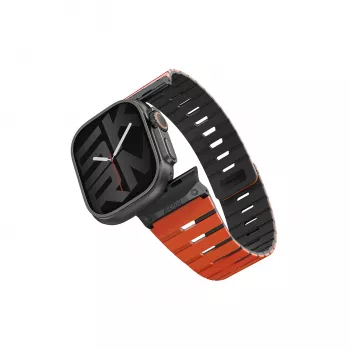 Pasek Skinarma Gemini do Apple Watch 49/46/45/44 mm Pomarańczowy
