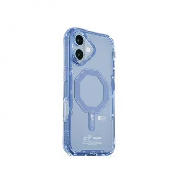 SKINARMA Saido Magnetic Charging Case do Apple iPhone 17 - Niebieski