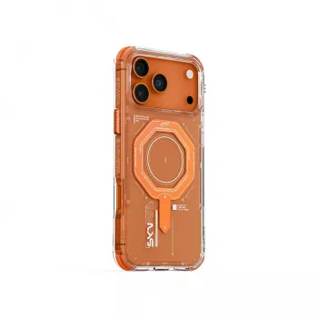 Skinarma Magma Magnetyczne Etui Ładujące do iPhone 17 Pro Max, Pomarańczowy