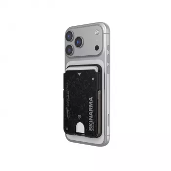 Skinarma Vektor Magnetic Smart Kick-Stand Wallet Case, Onyx