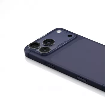Skinarma Magma Full Matte Camera Lens Protector do iPhone 17 Pro Niebieski