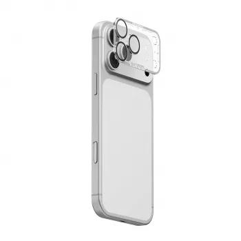 Skinarma Magma Full Matte Camera Lens Protector do iPhone 17 Pro - Szary
