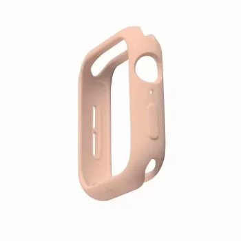 UNIQ Lino Apple Watch Case dla Series 4/5/6/SE/SE3 44mm - Blush Pink