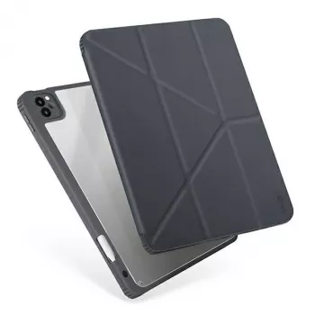 UNIQ Moven Folio Case dla iPad 10.2 (2021/2020/2019) - Charcoal Grey