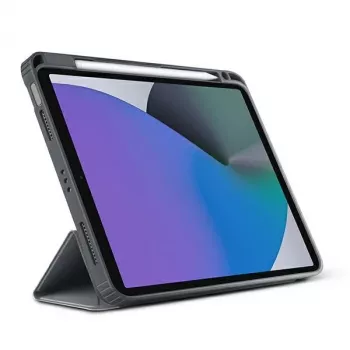 UNIQ Moven Folio Case dla iPad 10.2 (2021/2020/2019) - Charcoal Grey